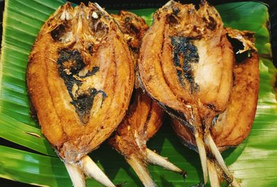 4pcs Fried marinated baby bangus