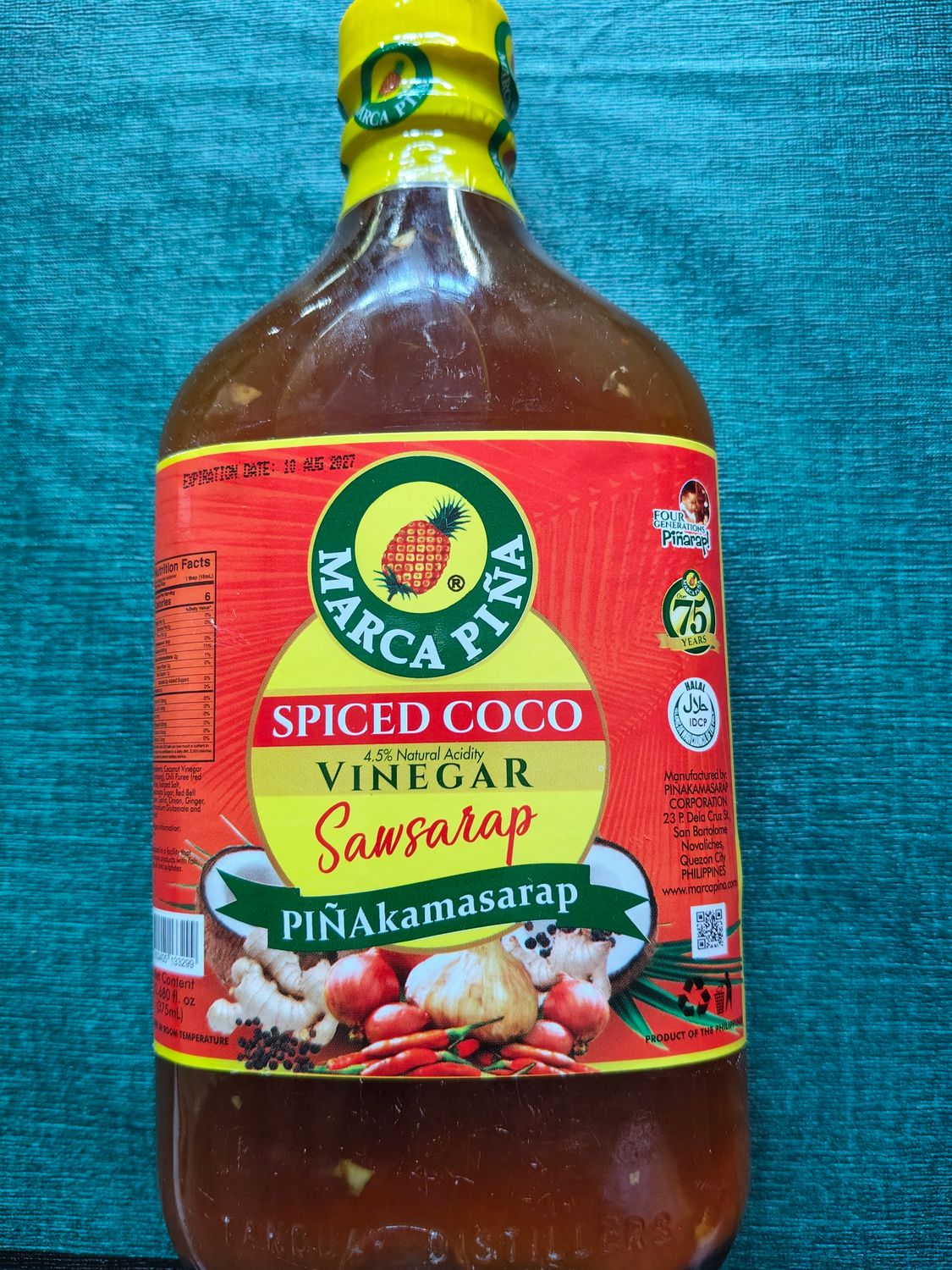 Marca Piña Spiced Vinegar375ml