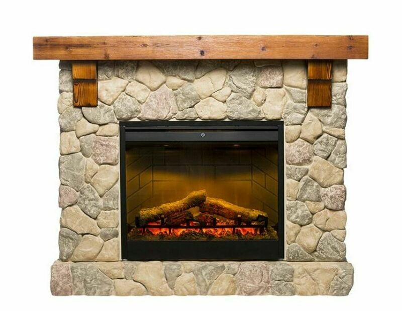 Fieldstone 26" Firebox mantle suite