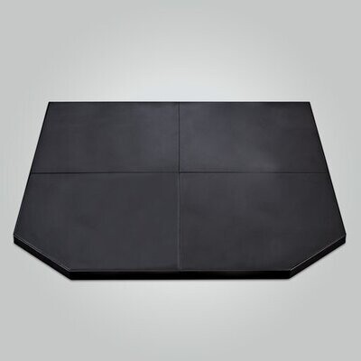 Forge Tiled Black Hearth 1250x1250