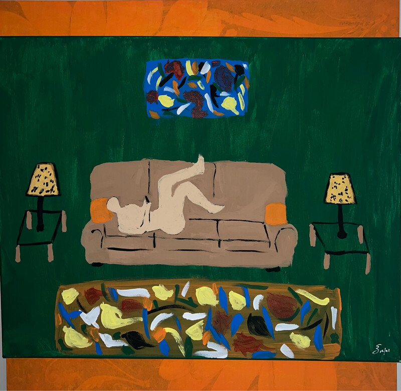 “Send For Me” Canvas (Copy) “40 X 30”