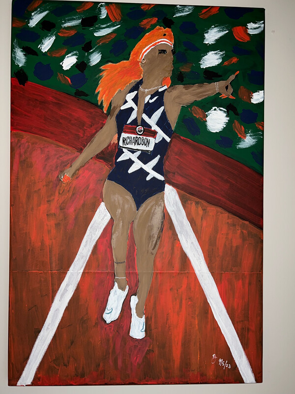 Gone Girl (Original) 36”H X 24” W