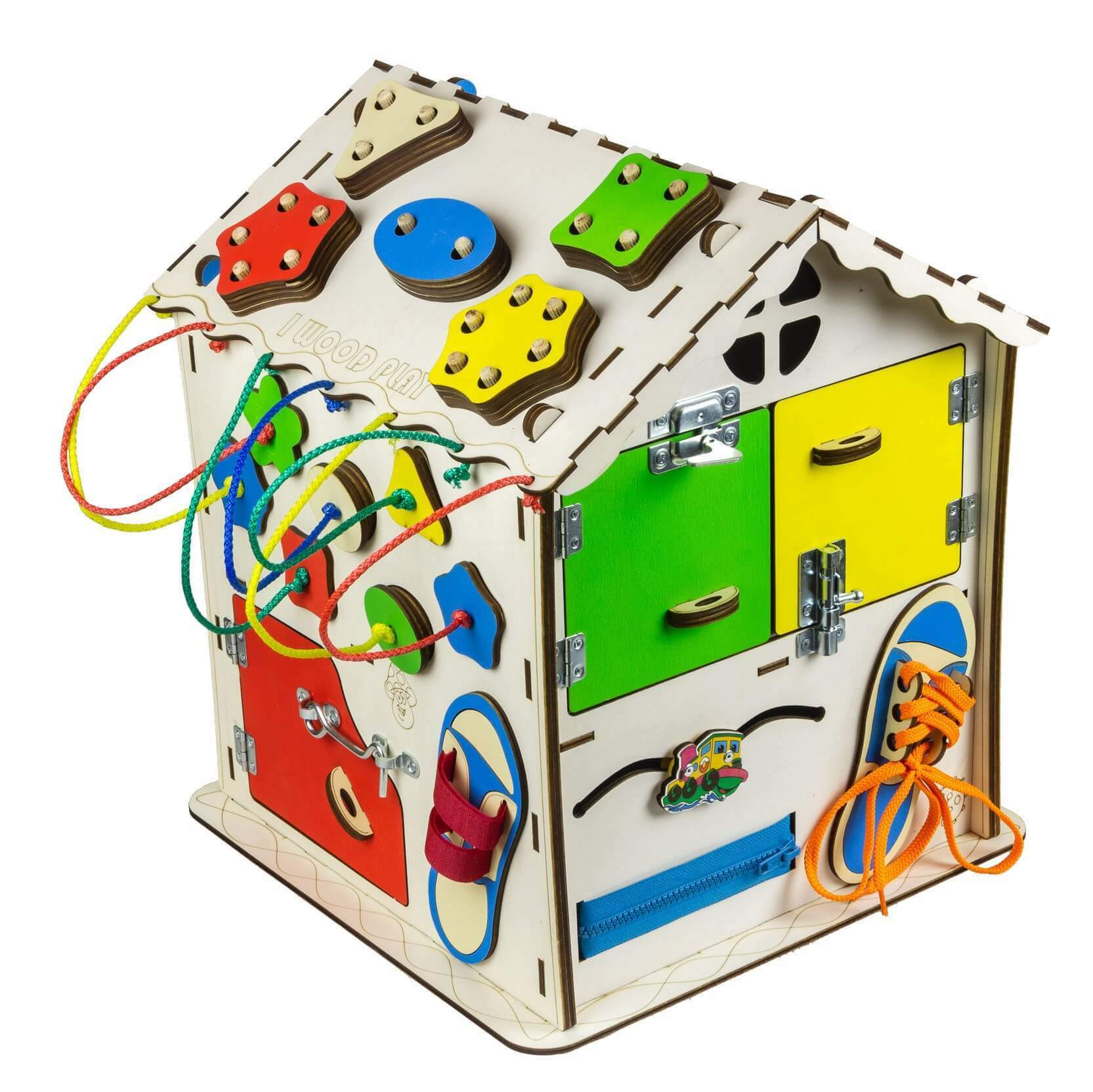 Бизиборд Iwoodplay