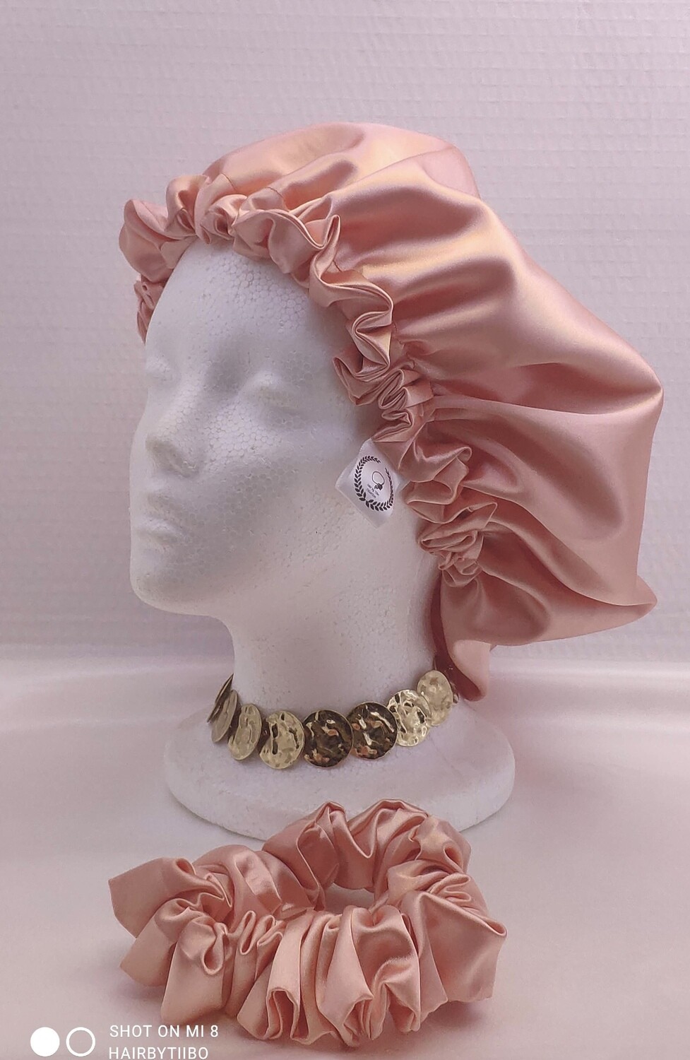 Reversible Satin Bonnet