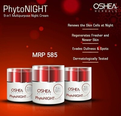 Oshea Herbals Phytonight Multipurpose Night cream  (50 g)