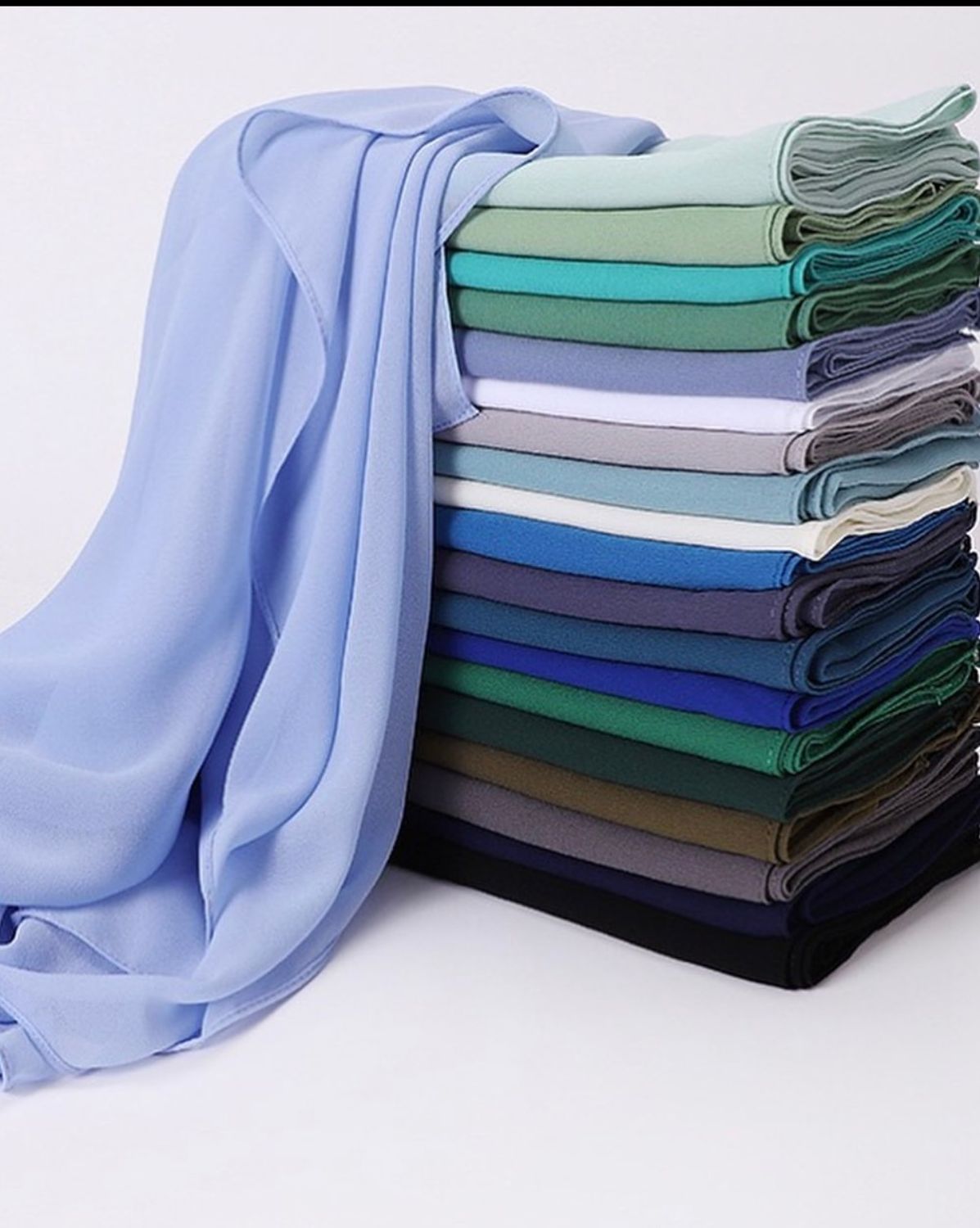 PLAIN CHIFFON SCARF