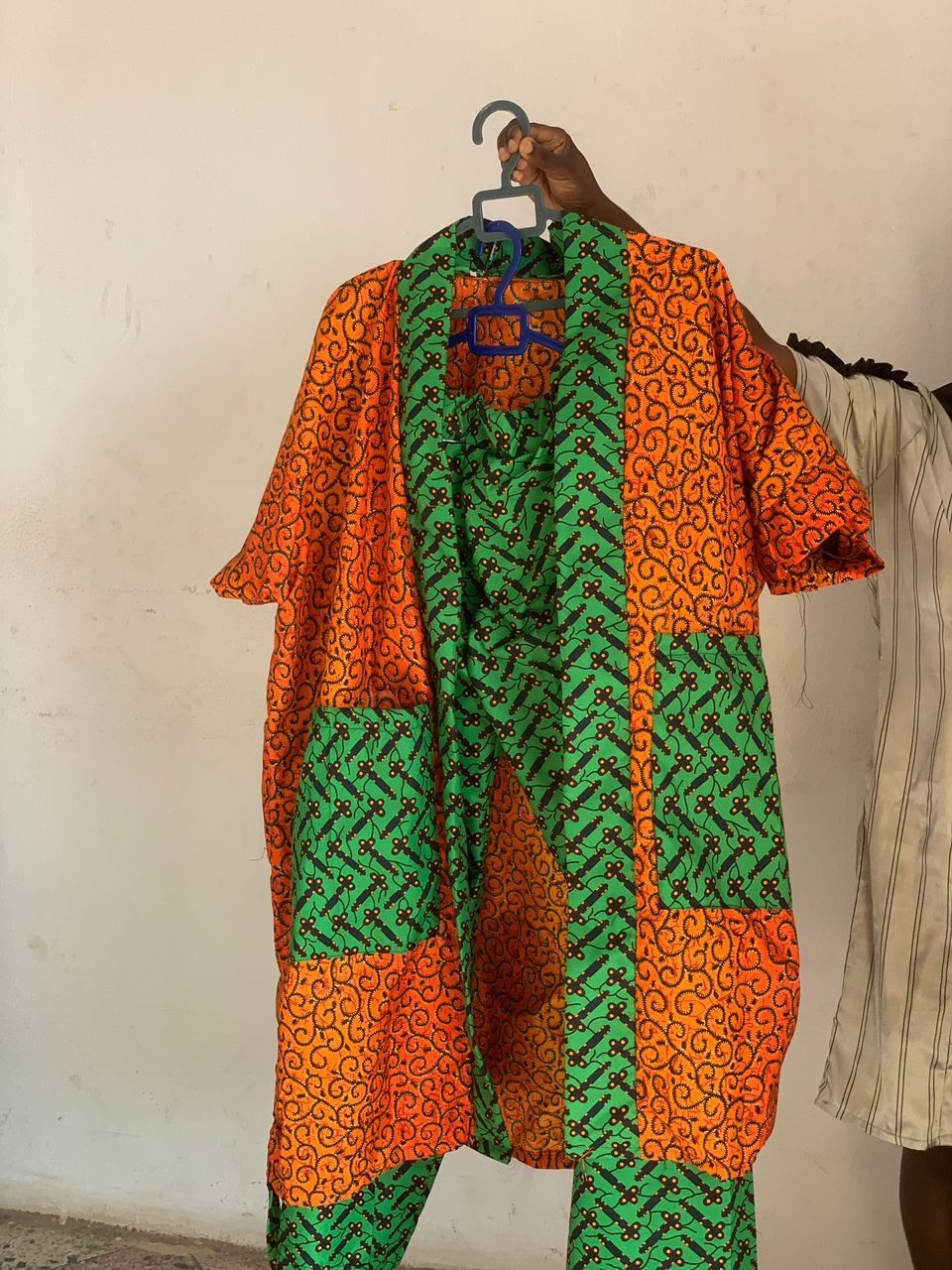ANKARA KIMONO 2pcs set , PRINT: PRINT A