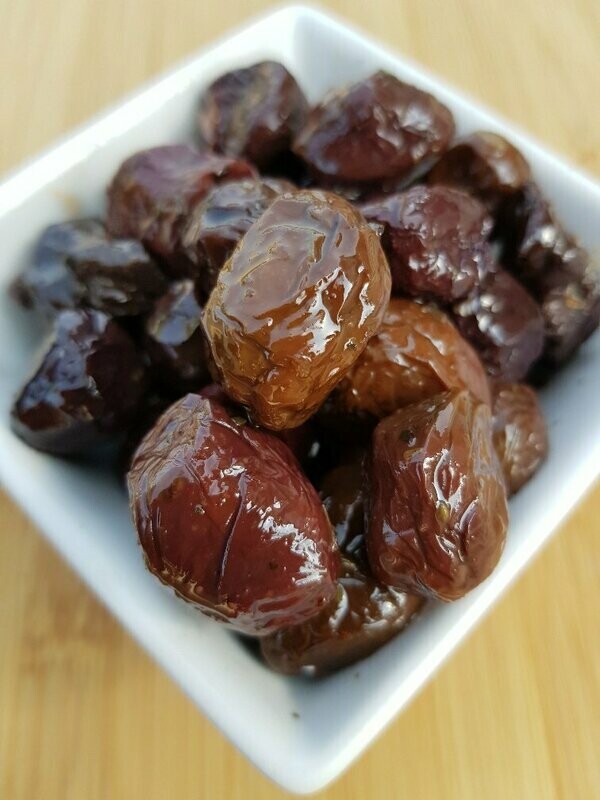 OLIVES NOIRES SICILIENNES NATURES            300 G