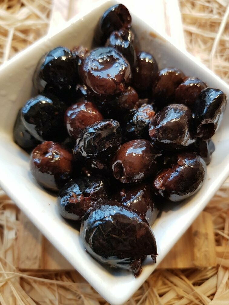 OLIVES NOIRES SANS NOYAUX 300 g