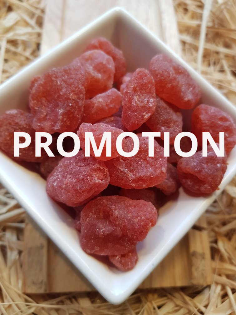 FRAISES SECHEES PROMOTION PAQUET 300 G