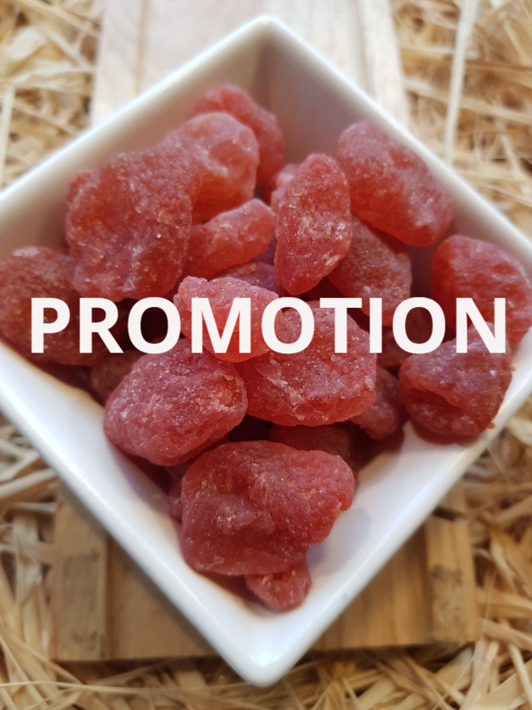 FRAISES SECHEES PROMOTION PAQUET 300 G