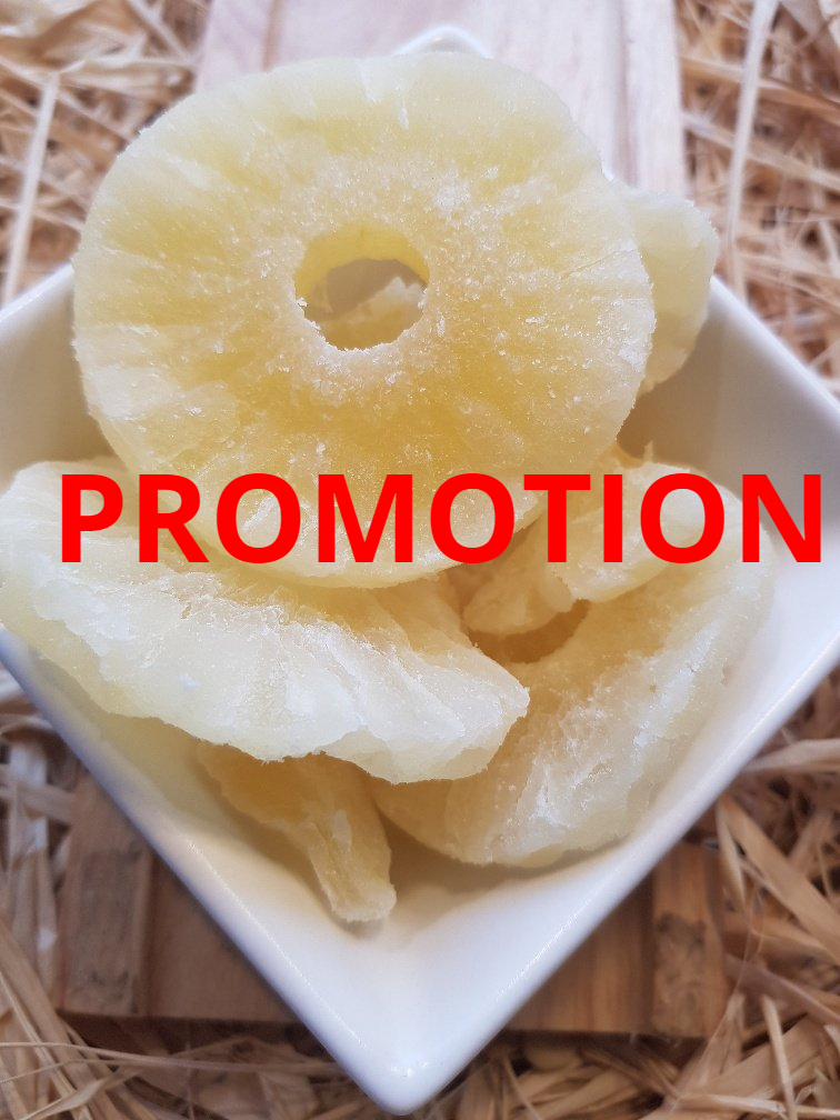 ANANAS  SECHES PROMOTION PAQUET 300 G