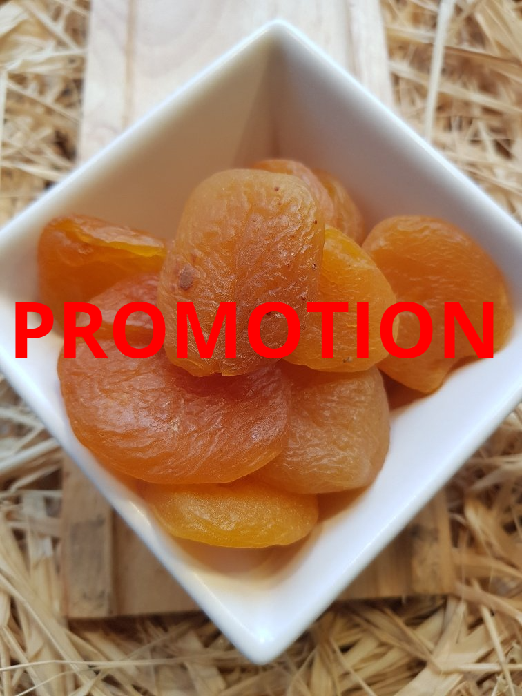 ABRICOTS SECHES PROMOTION PAQUET 500 G