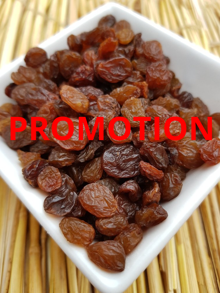 RAISINS BRUNS PAQUET DE 500 G
