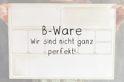 B-Ware: Schreibtischunterlage Alltagsheld - A2 beige B-Ware: Schreibtischunterlage Alltagsheld - A2 beige
