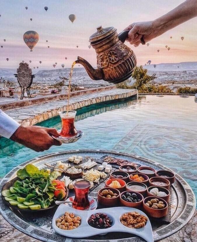 Breakfast in Cappadocia