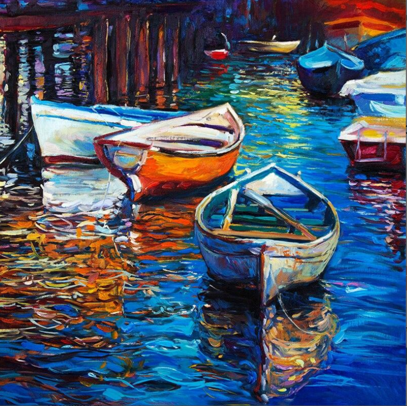 Boats and the Sea