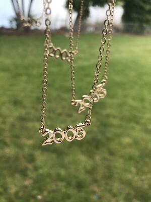 “2005” Year Necklaces