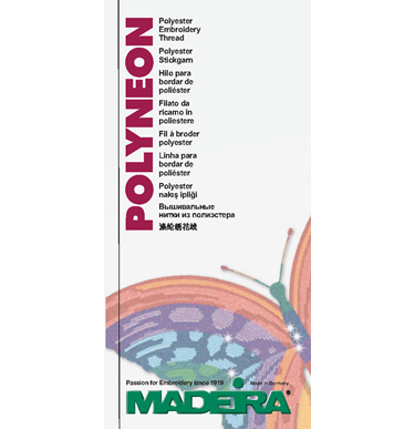 Madeira Polyneon Thread Book Madeira Polyneon Thread Book