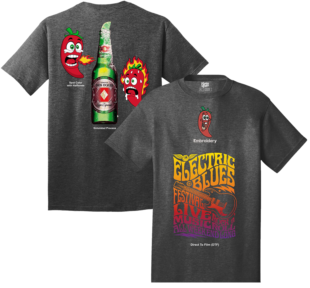 All Decoration Styles Sample Shirt