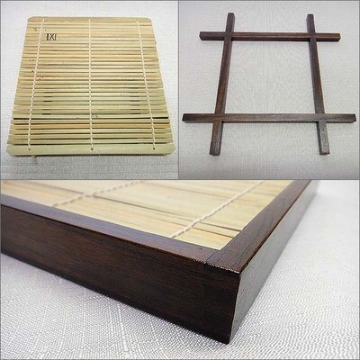5ps set Wooden Soba Noodle Plate
