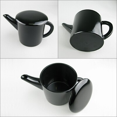 Soba Soup Pot Black (500cc)