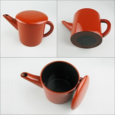Soba Soup Pot Red (500cc)