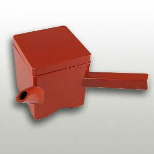 Soba Soup Pot Red Square (350cc)