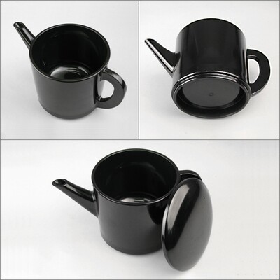 Soba Soup Pot Black (540cc)