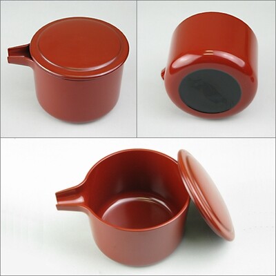 Soba Soup Pot Red (350cc)