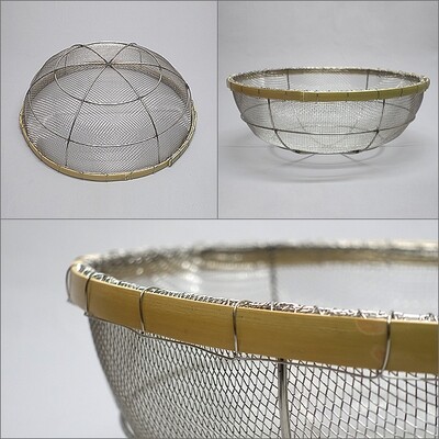 Soba Zaru Stainless (48cm)