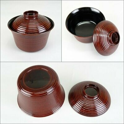 Wooden zelkova lacquer, inner black, natural wood lacquer