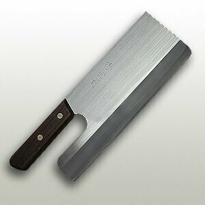 [For both left and right] Double-edged all steel (rose pattern) 240 mm