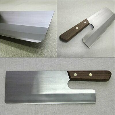 [For both left and right] Double-edged all steel (rose pattern) 240 mm