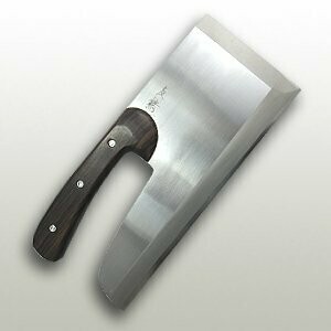 Polished Yasuki Steel (bent rose pattern) 300 mm by Tomozuru
