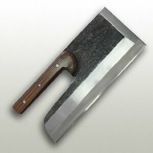 Kurouchi Yasuki Steel (Rose pattern) 300 mm by Tomozuru