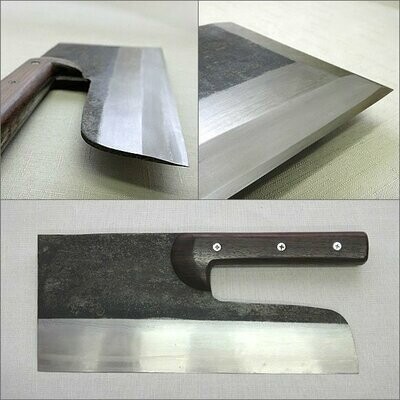Kurouchi Yasuki Steel (Rose pattern) 300 mm by Tomozuru