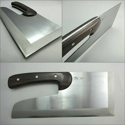 Polished Yasuki Steel (bent rose pattern) 300 mm by Tomozuru