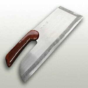 Polished Yasuki Steel Kiryu type (lacquered cypress pattern) 360 mm gold heavy work