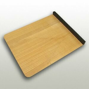 Booth board of paulownia body and ebony standing