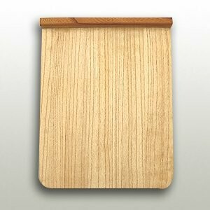 Booth board of paulownia body and paulownia standing