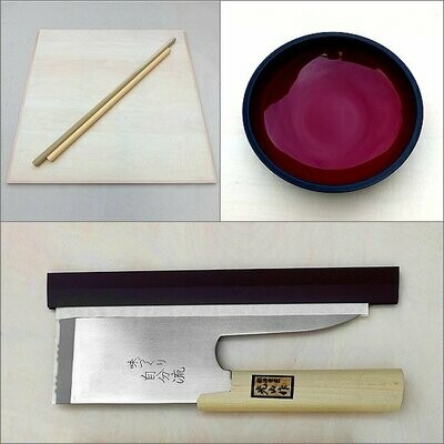 Soba making set for intermediate users