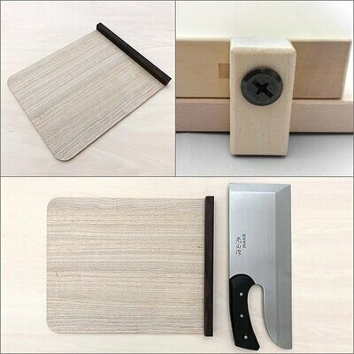 Handmade soba set for professionals