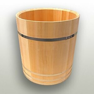 Kneading pot bottom stand, Spanish mackerel wood pot bottom 600 mm