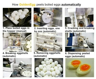 Automatic Egg peeling machine
