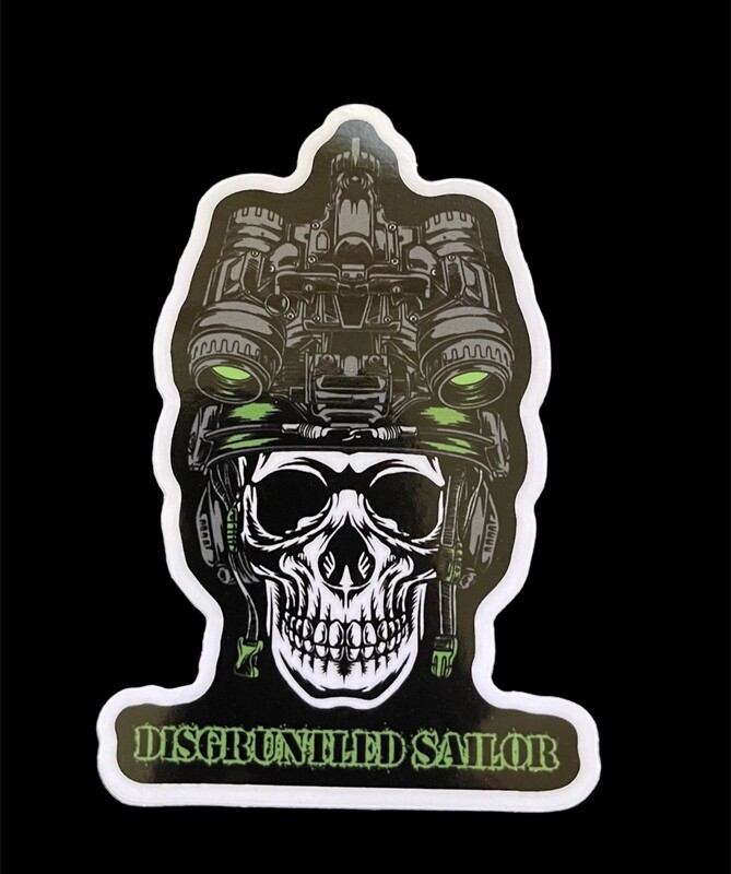 Goons Come Out At Night Sticker