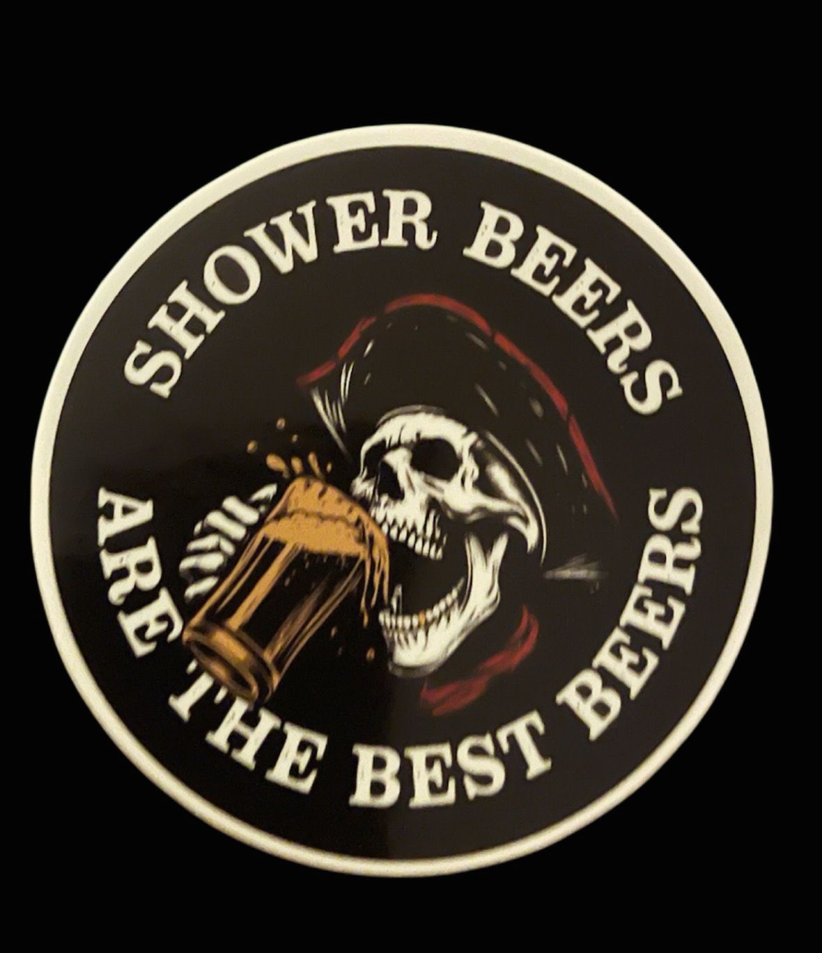 Shower Beers Sticker