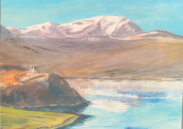 Notelets - Watercolour of Castle Varrich