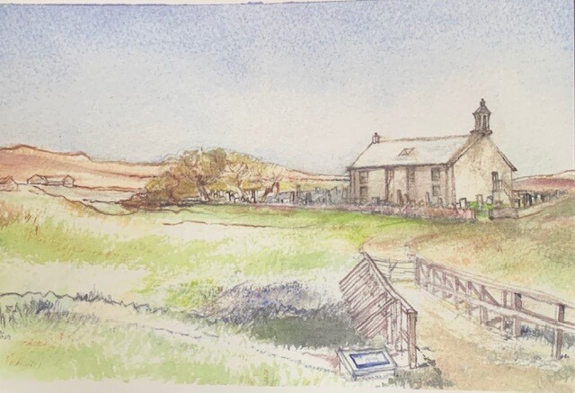 Notelets - Watercolour of Strathnaver Museum