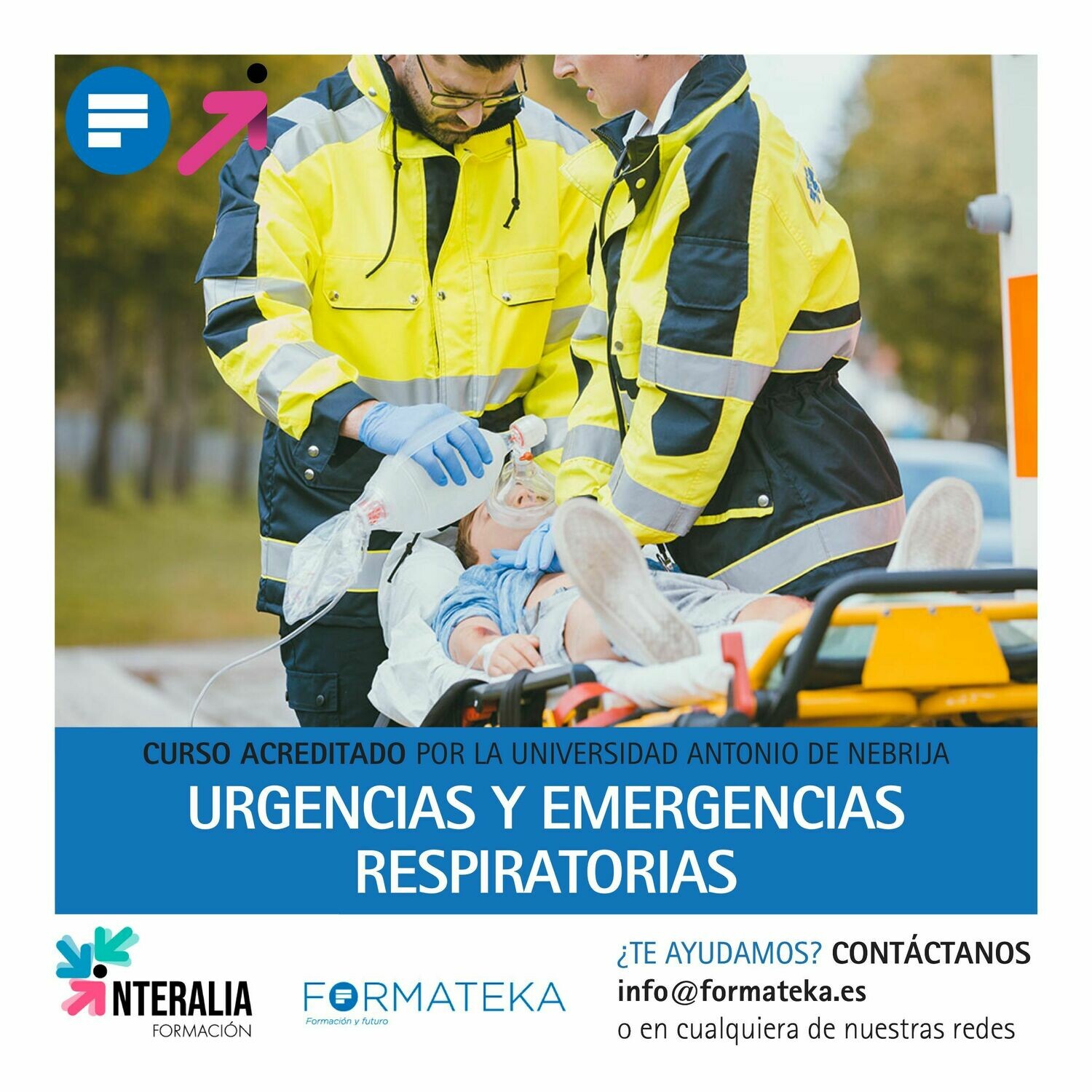 Urgencias y emergencias respiratorias - 100 Horas - 4 Créditos CFC